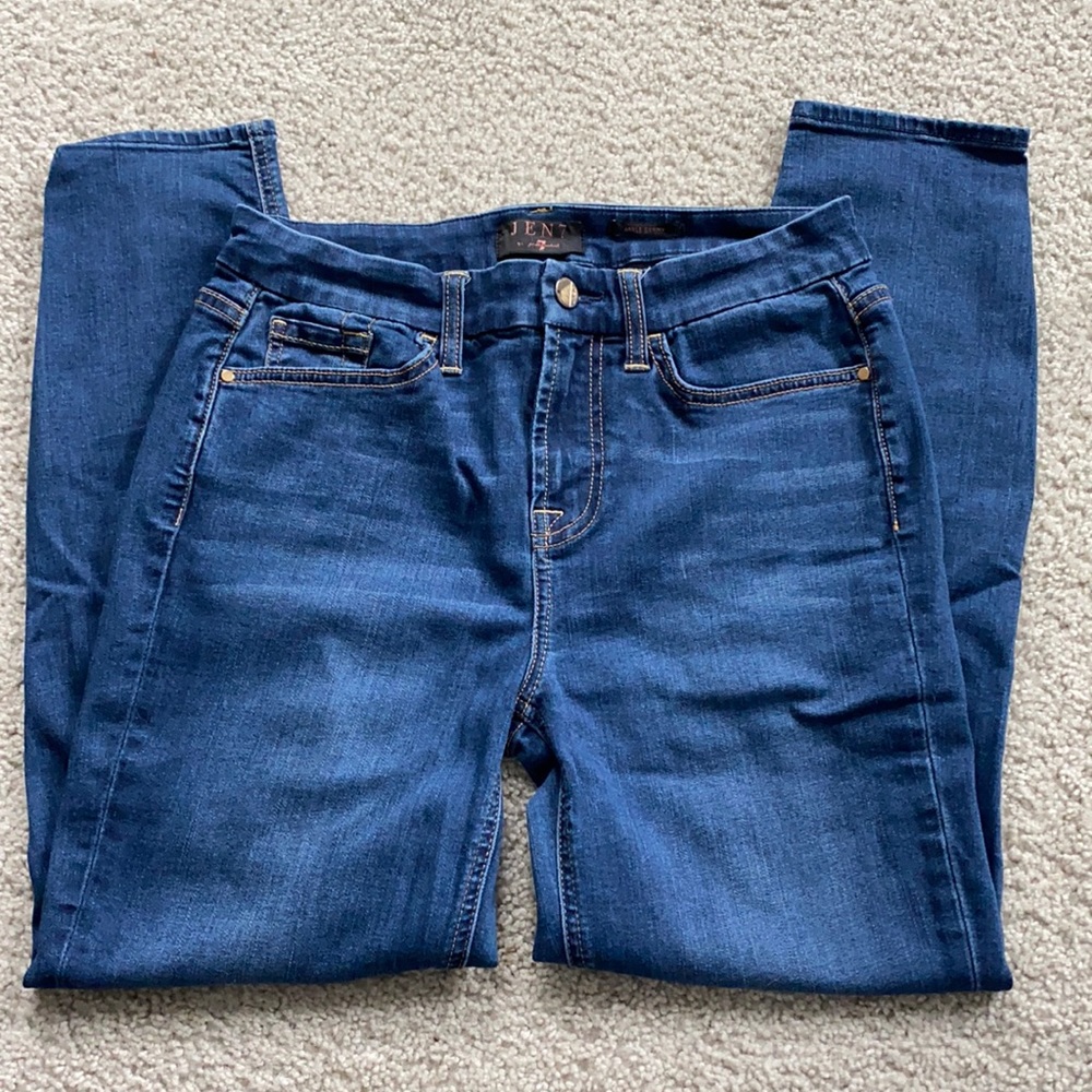 Jen7 by 7 for all Mankind Skinny Ankle Jeans